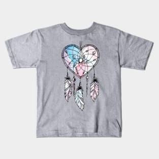 Dream Catcher Native American Feather Dreamcatcher Kids T-Shirt